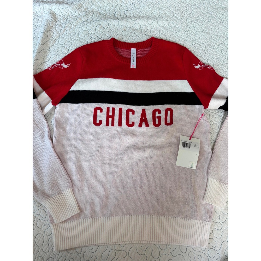 Lusso Chicago Bulls NBA Sweater Women Medium